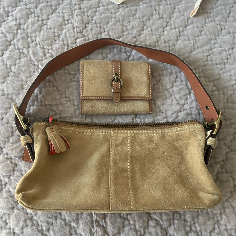 Coach purse and wallet